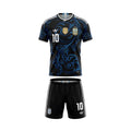 Argentina Messi Away Kit (2026 World Cup Edition) Highest Quality - Black/Blue