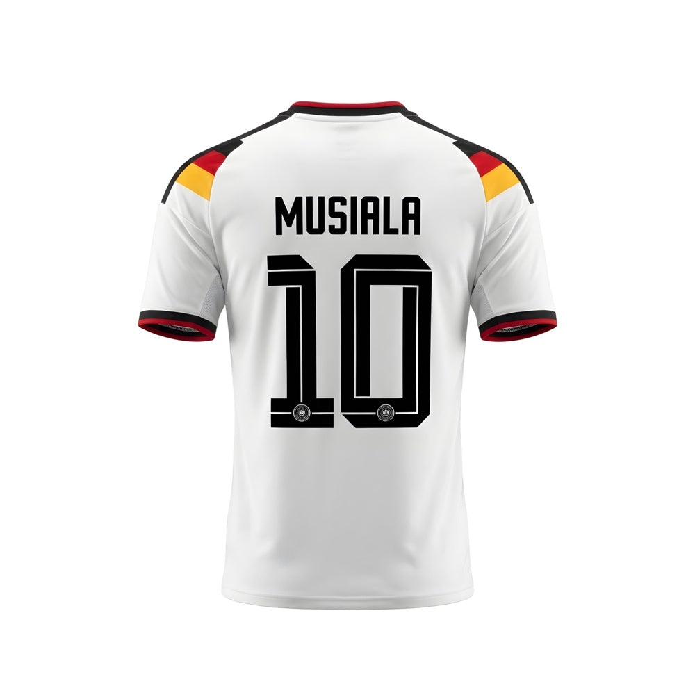 Germany Musiala Home Kids Kit (2026 World Cup Edition) Highest Quality - White