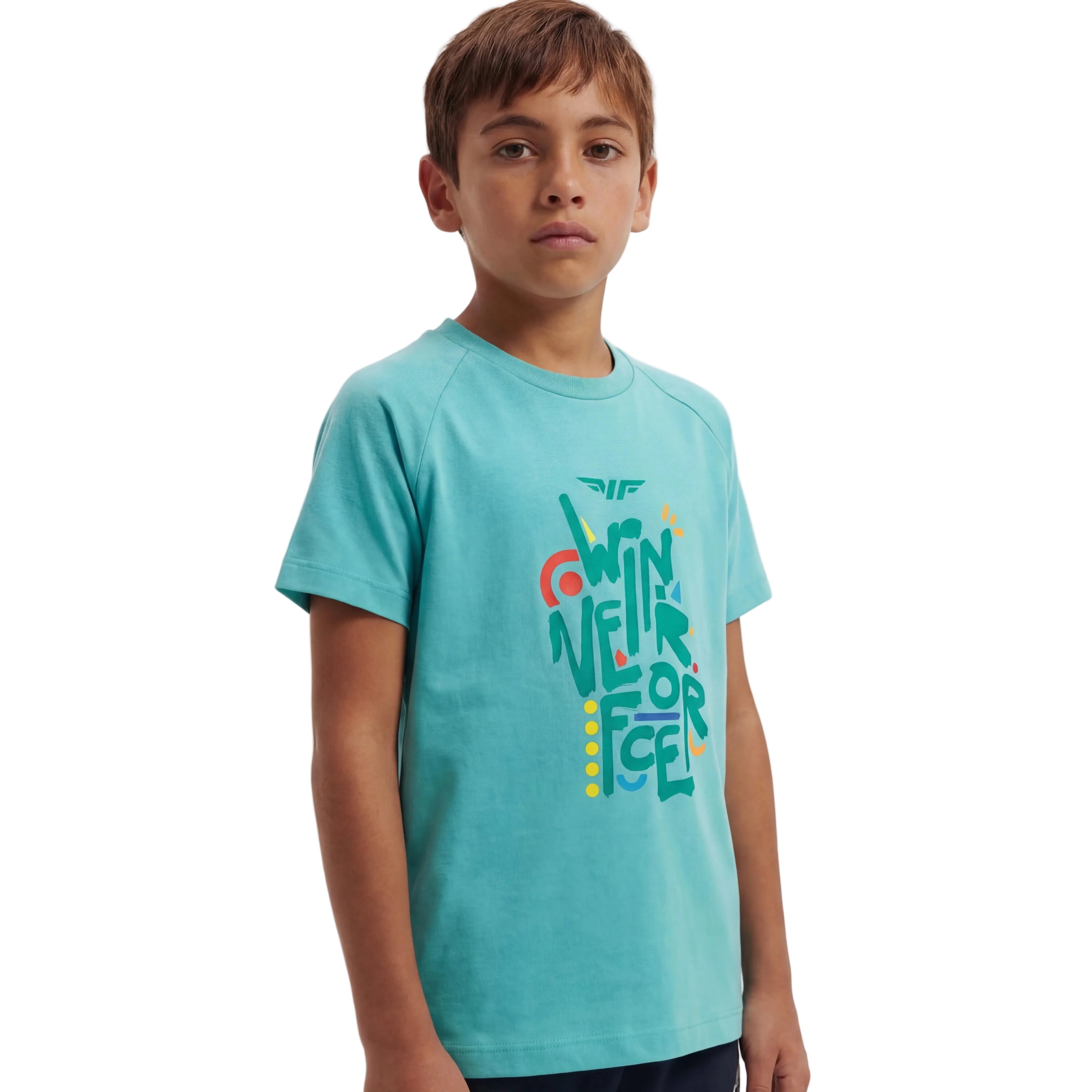 Winner Force Boy Essential T-Shirt - Blue