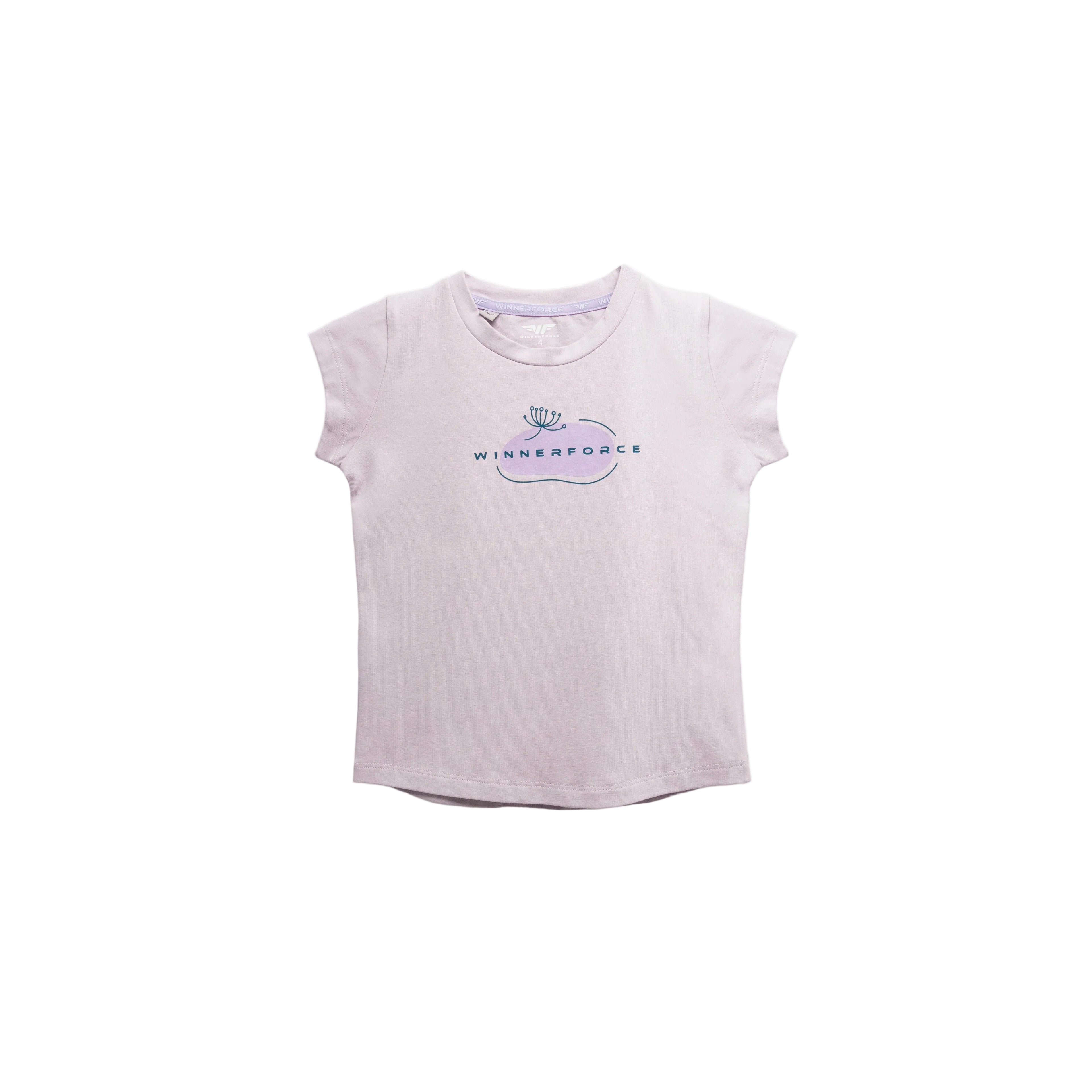 Winner Force Girl Essential T-Shirt Short Sleeves - Lavender