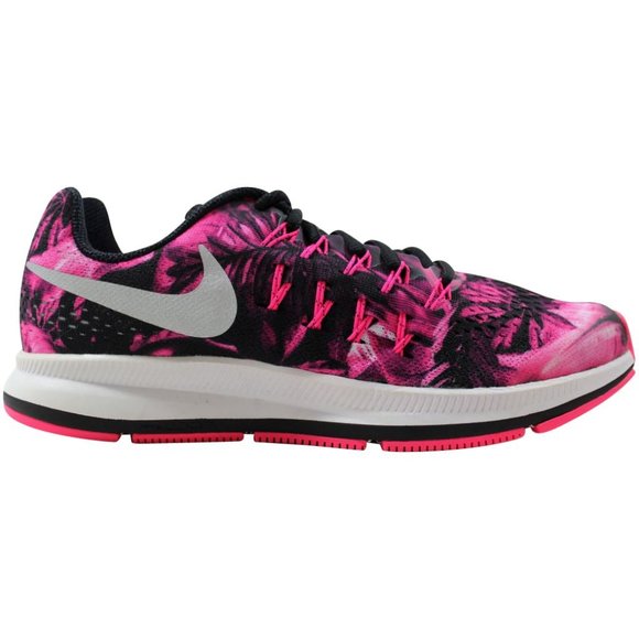 Nike Air Zoom Pegasus 33 Print (GS) - Black/Pink
