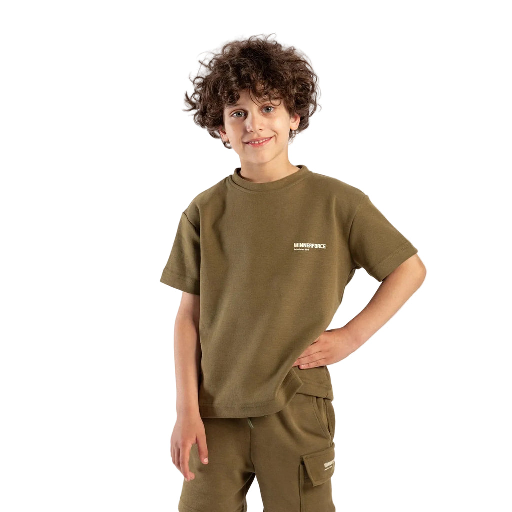 Winner Force Boys Go Beyond Pin Set - Olive Drab