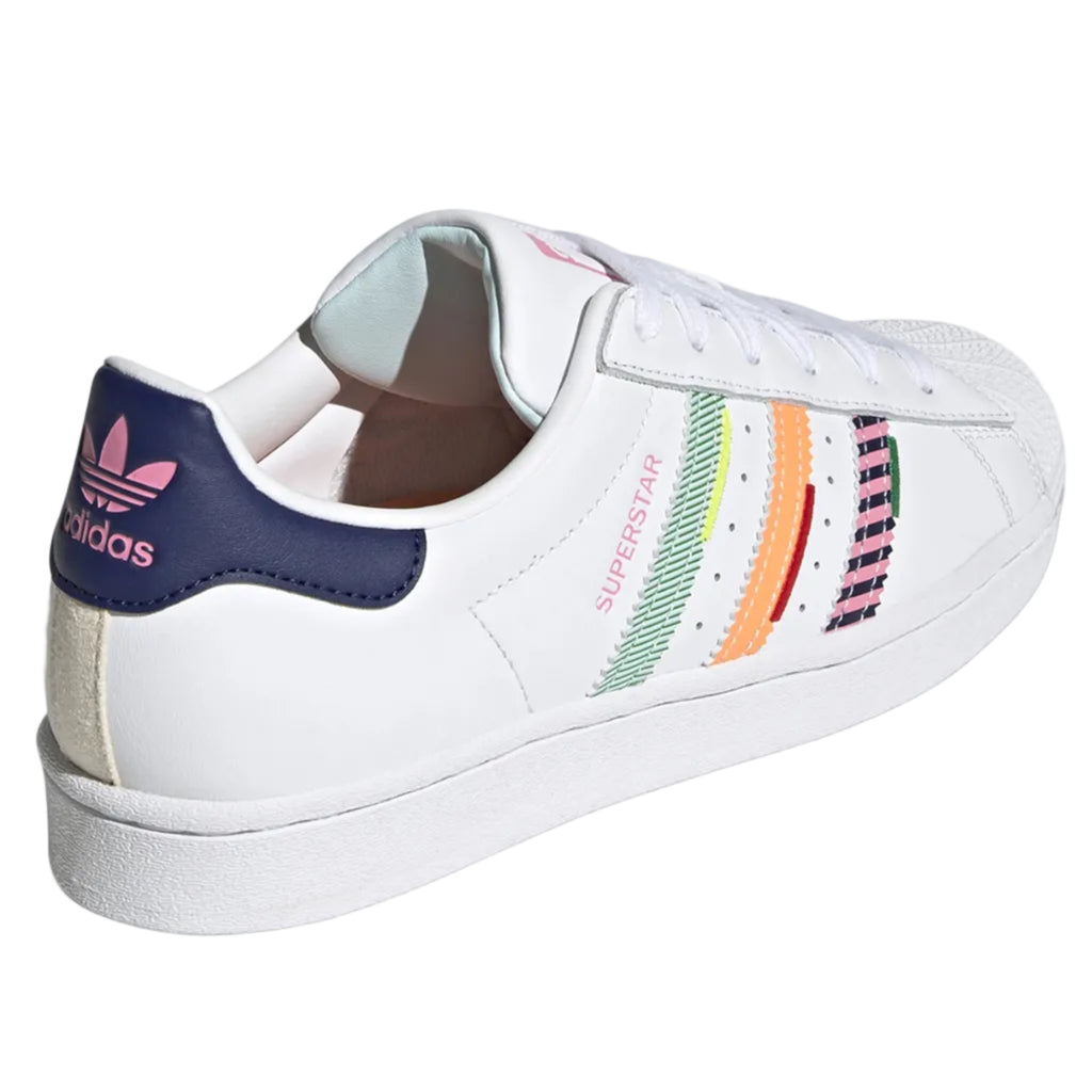 Adidas Superstar Multi Jagged Stripes - White
