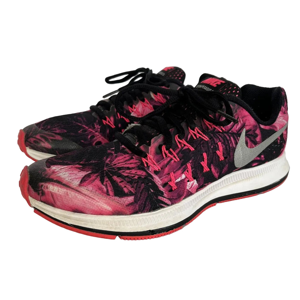 Nike Air Zoom Pegasus 33 Print (GS) - Black/Pink