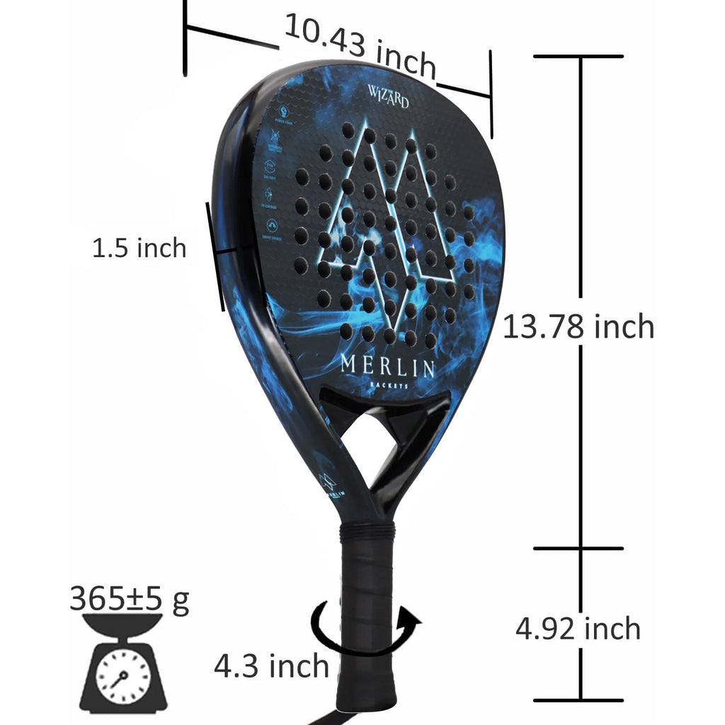 MERLIN The Wizard Padel Racket