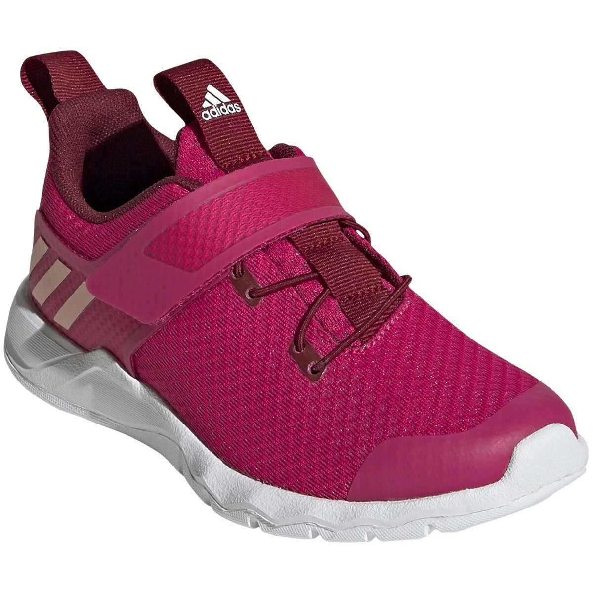 Adidas RapidaFlex EL K (Infant) - Burgundy