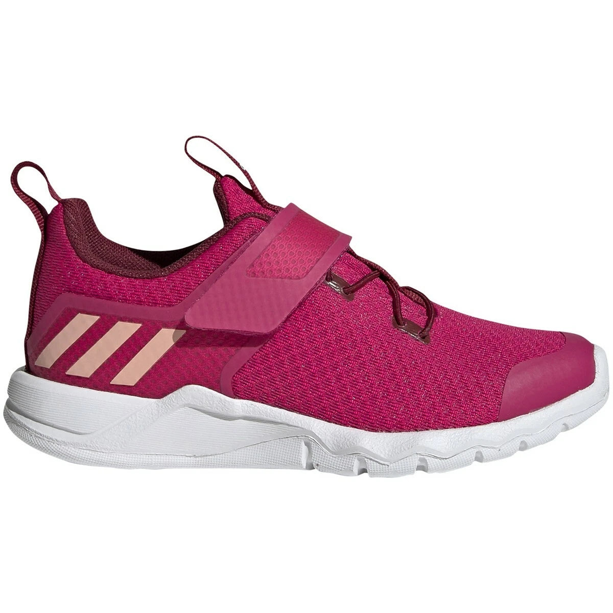 Adidas RapidaFlex EL K (Infant) - Burgundy