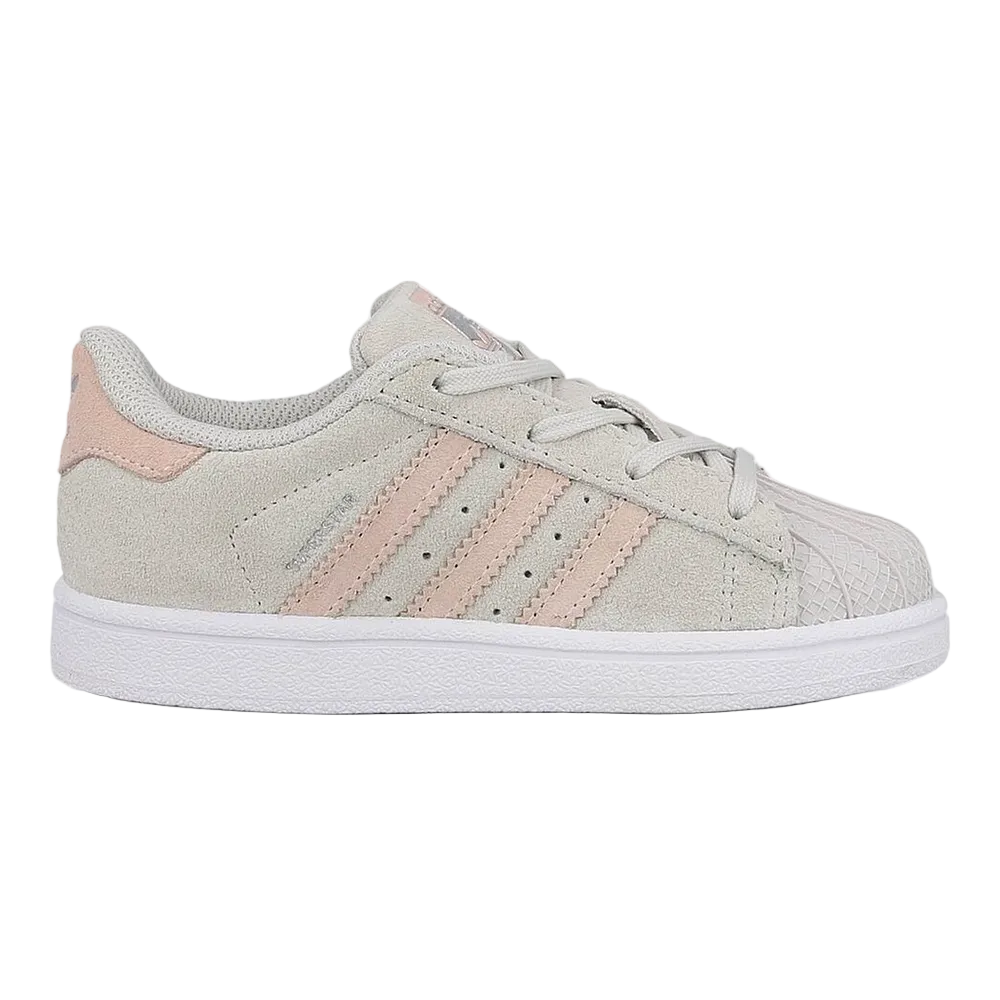 Adidas Originals Superstar (Infant) - Grey/Pink