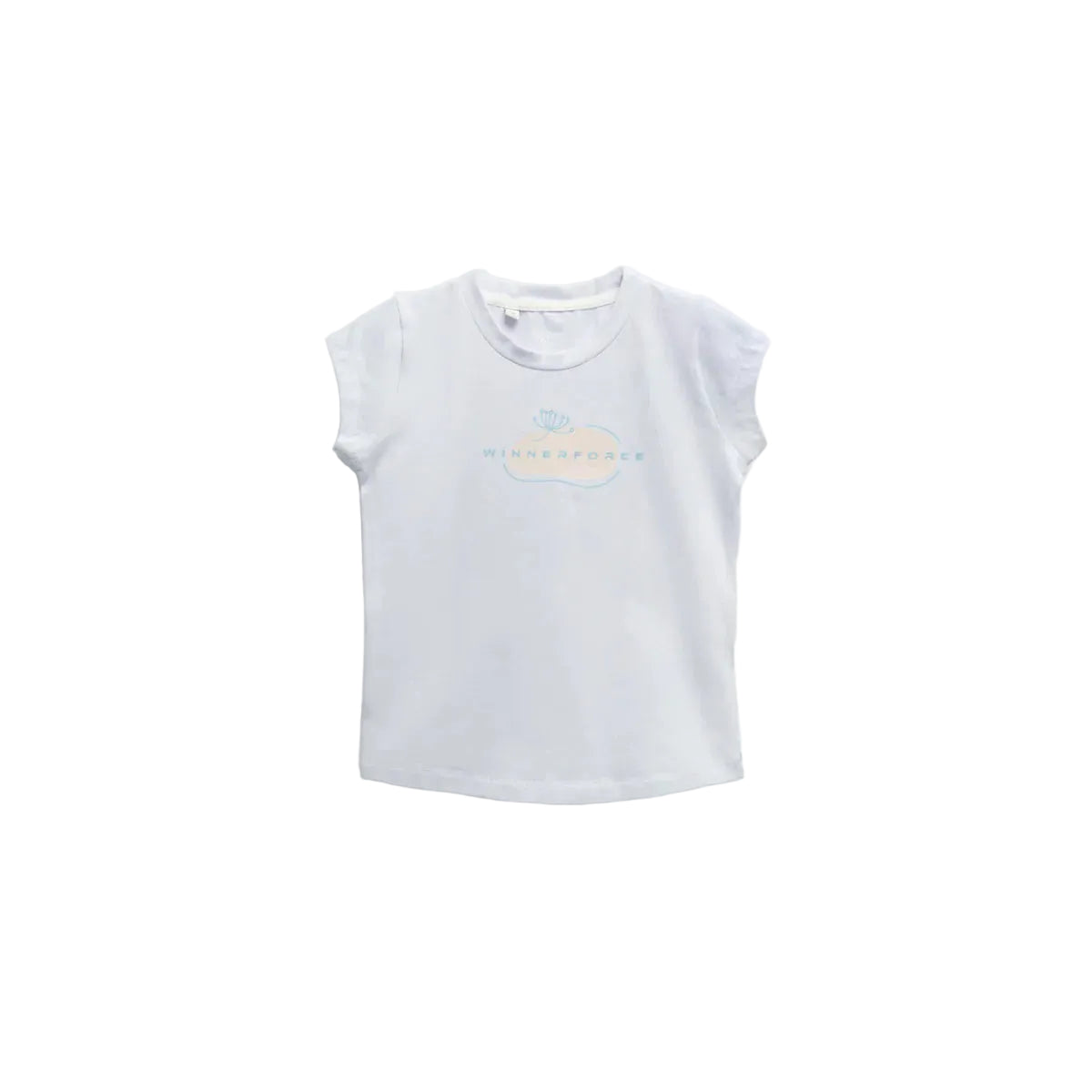 Winner Force Girl Essential T-Shirt Short Sleeves - White